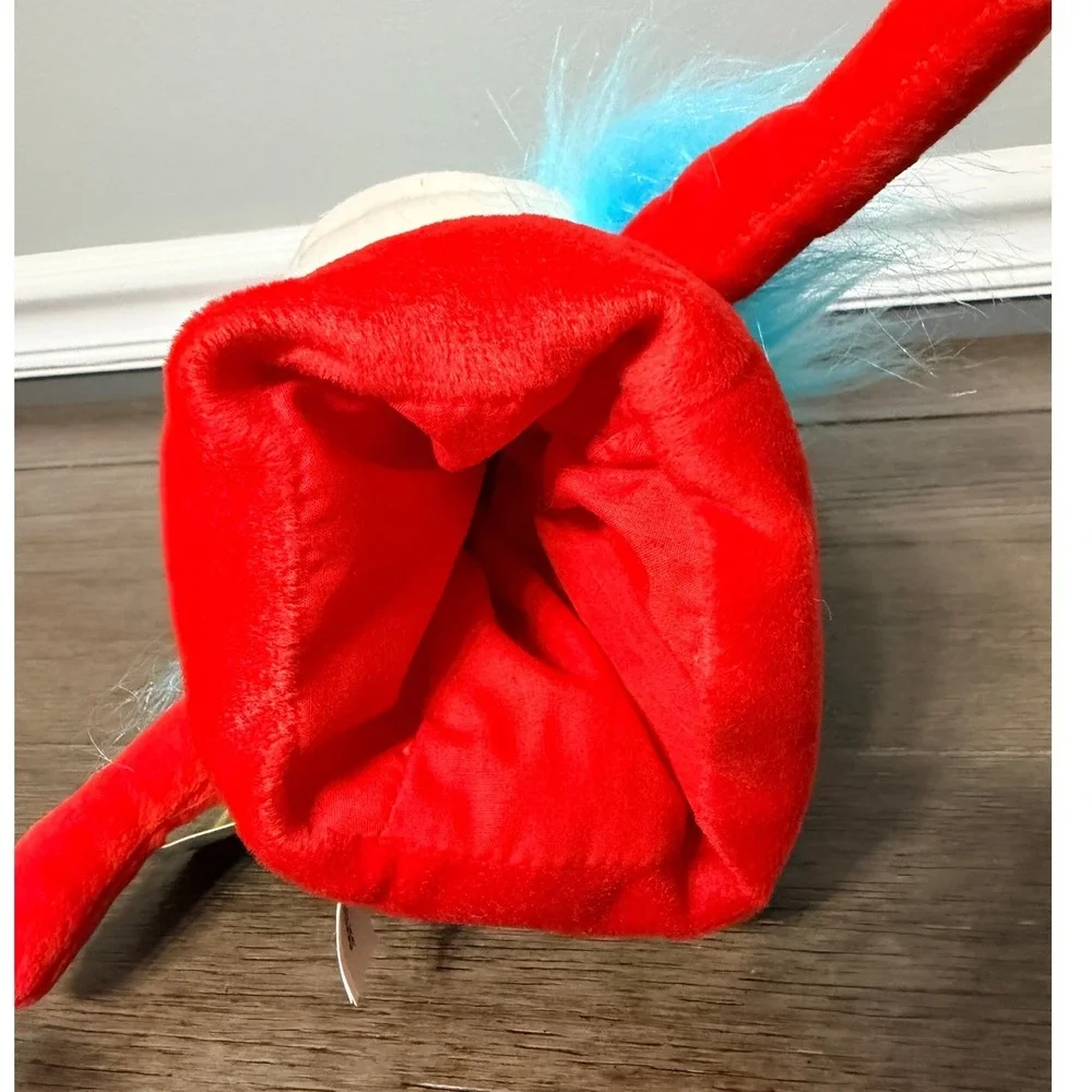 Dr Seuss Thing 1 & Thing 2 Plush Hand Puppet Dual Sided Set Cat in‎ the Hat